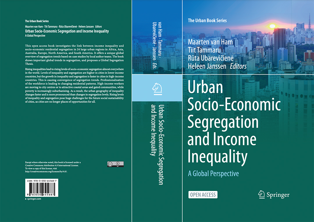 Cover photo of a book Urban socio-economic segregation and income inequality: A global perspective.